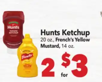 Vallarta Supermarkets Hunts Ketchup offer