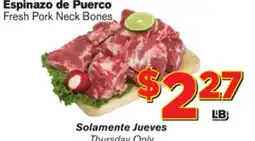 El Super Fresh Fresh Pork Neck Bones offer