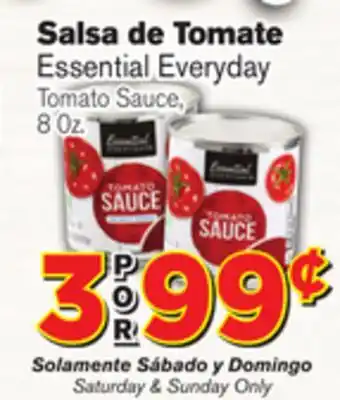 El Super Fresh Essential Everyday Tomato Sauce, Tomato Sauce offer