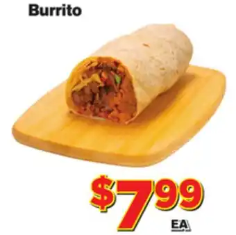 El Super Fresh Burrito offer