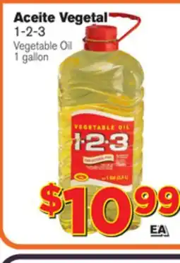 El Super Fresh 1-2-3 Vegetable Oil offer