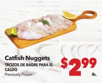 Vallarta Supermarkets Catfish Nuggets / TROZOS DE BAGRE PARA EL CALDO offer