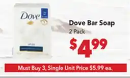 Vallarta Supermarkets Dove Bar Soap offer