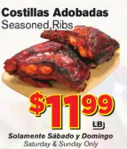 El Super Fresh Seasoned Ribs offer