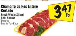 El Super Fresh Whole Sliced Beef Shanks offer