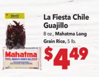 Vallarta Supermarkets La Fiesta Chile Guajillo offer