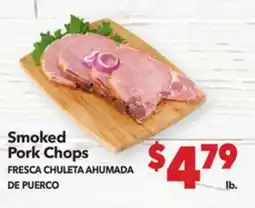 Vallarta Supermarkets Smoked Pork Chops / FRESCA CHULETA AHUMADA DE PUERCO offer