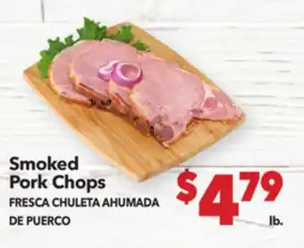 Vallarta Supermarkets Smoked Pork Chops / FRESCA CHULETA AHUMADA DE PUERCO offer