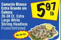 El Super 36-40 Ct. White Shrimp Headless offer