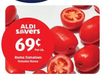 Aldi Roma Tomatoes offer