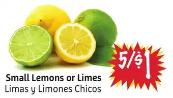 Foodmaxx Small Lemons or Limes offer