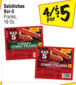 El Super Bar-S Franks offer