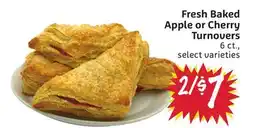 Foodmaxx Fresh Baked Apple or Cherry Turnovers offer