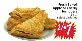 Foodmaxx Fresh Baked Apple or Cherry Turnovers offer