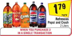 El Super Pepsi and Crush offer