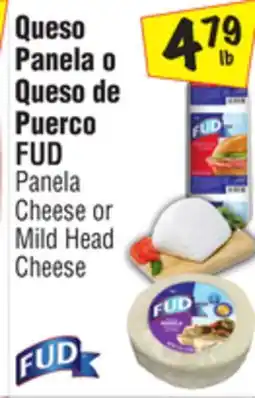 El Super FUD Panela Cheese or Mild Head Cheese offer