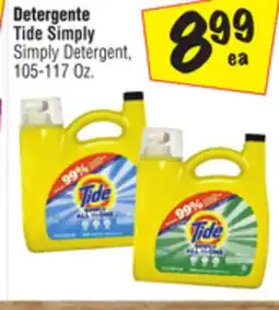 El Super Tide Simply Simply Detergent offer