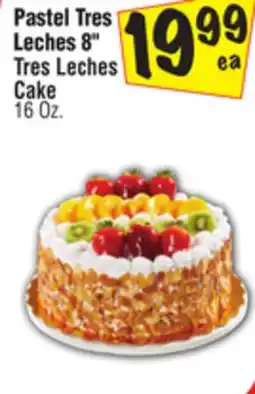 El Super 8 Tres Leches Cake offer