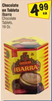 El Super Ibarra Chocolate Tablets offer