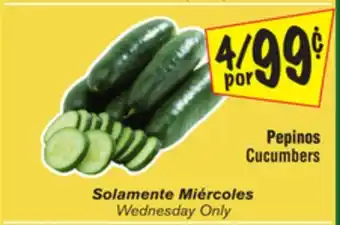 El Super Cucumbers offer