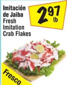 El Super Fresh Imitation Crab Flakes offer