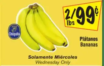 El Super Bananas offer