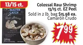 Foodmaxx Colossal Raw Shrimp 13/15 ct. EZ Peel offer