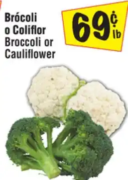 El Super Broccoli or Cauliflower offer