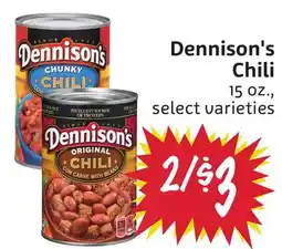 Foodmaxx Dennison's Chili offer