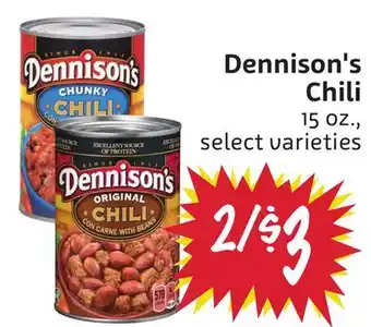 Foodmaxx Dennison's Chili offer