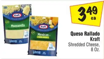 El Super Kraft Shredded Cheese offer