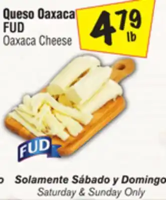 El Super FUD Oaxaca Cheese offer