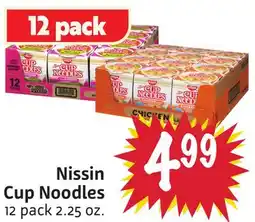 Foodmaxx Nissin Cup Noodles offer