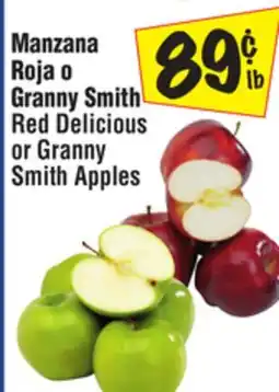 El Super Red Delicious or Granny Smith Apples offer