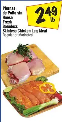 El Super Fresh Boneless Skinless Chicken Leg Meat offer