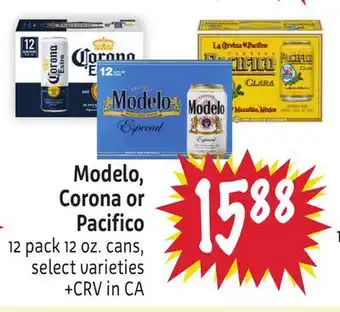 Foodmaxx Modelo, Corona or Pacifico offer