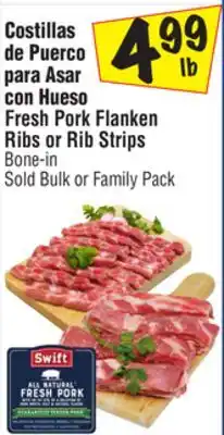 El Super Fresh Pork Flanken Ribs or Rib Strips offer