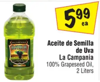 El Super 100% Grapeseed Oil offer