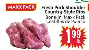 Foodmaxx Fresh Pork Shoulder Country-Style Ribs offer