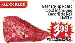 Foodmaxx Beef Tri-Tip Roast offer