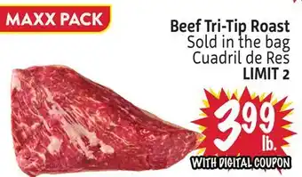 Foodmaxx Beef Tri-Tip Roast offer