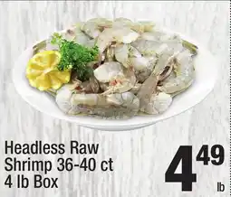 Super King Markets Headless Raw Shrimp offer