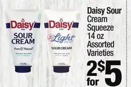 Super King Markets Daisy Sour Cream Squeeze offer