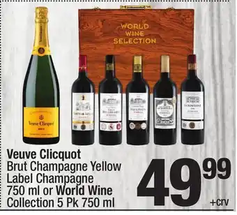 Super King Markets Veuve Clicquot Brut Champagne offer