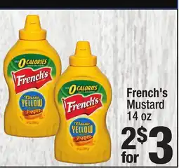 Super King Markets French's Mustard offer