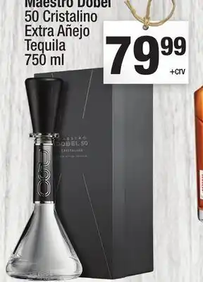 Super King Markets Maestro Dobel 50 Cristalino Extra Añejo Tequila offer