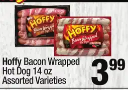 Super King Markets Hoffy Bacon Wrapped Hot Dog offer