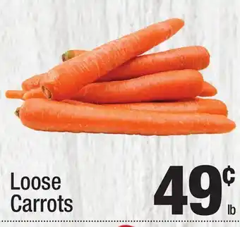 Super King Markets Loose Carrots offer