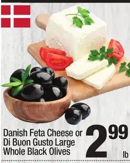 Super King Markets Danish Feta Cheese or Di Buon Gusto offer