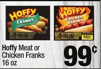 Super King Markets Hoffy Meat or Chicken Franks offer